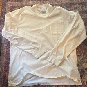 Goodfellow & Co Cream Long Sleeve Tee
